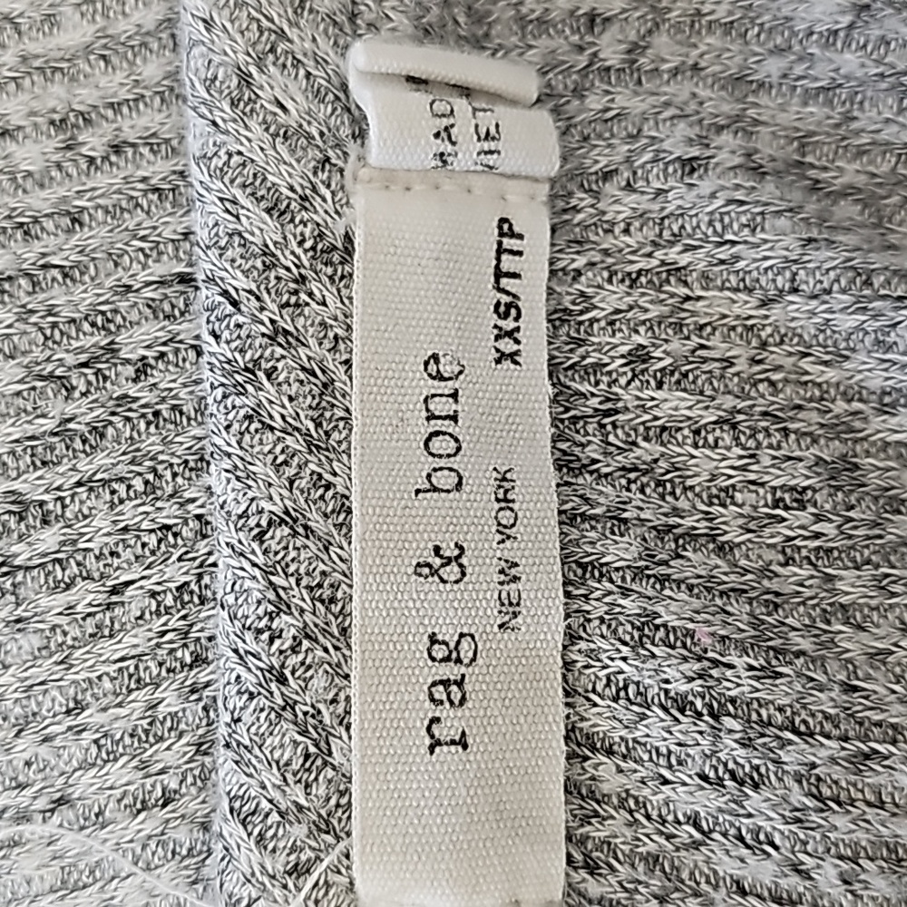 Rag & Bone Gray Long Sleeve Top - Picture 10 of 11
